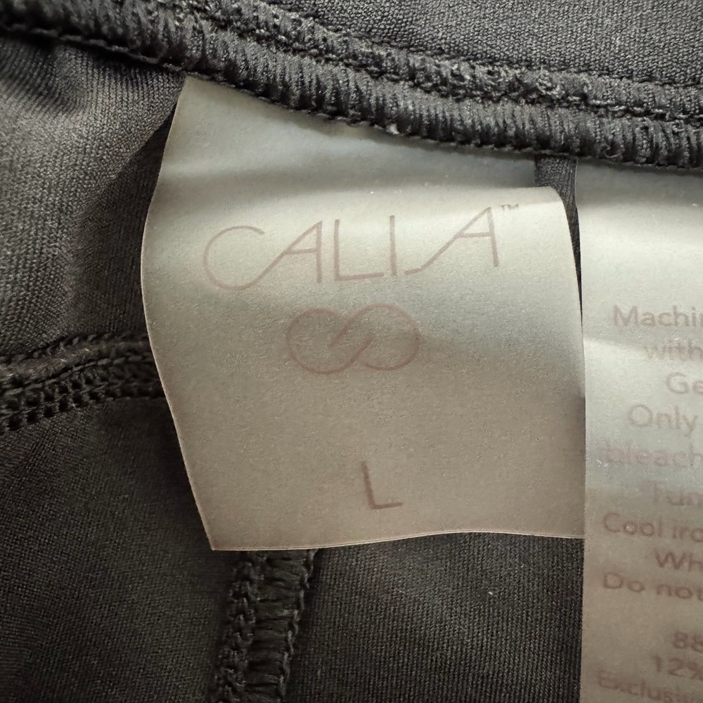 Calia Women's Black Joggers Drawstring Large Gym Fitness Activewear Casual Comfy - Picture 4 of 5